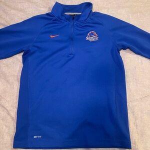 Blue Nike Boise State Pullover